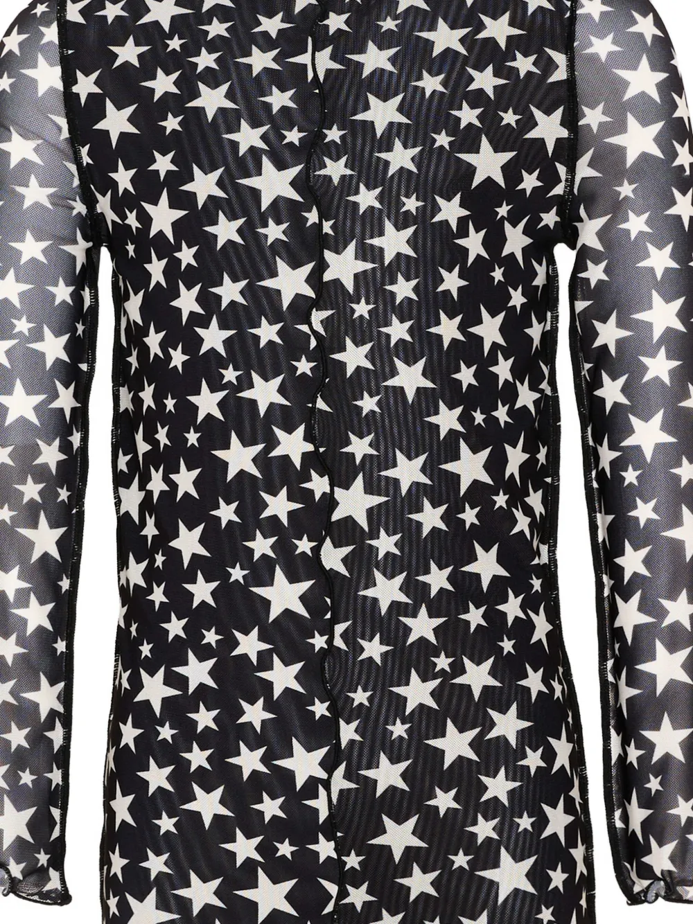 Stella McCartney Kids Jurk met ruches Zwart