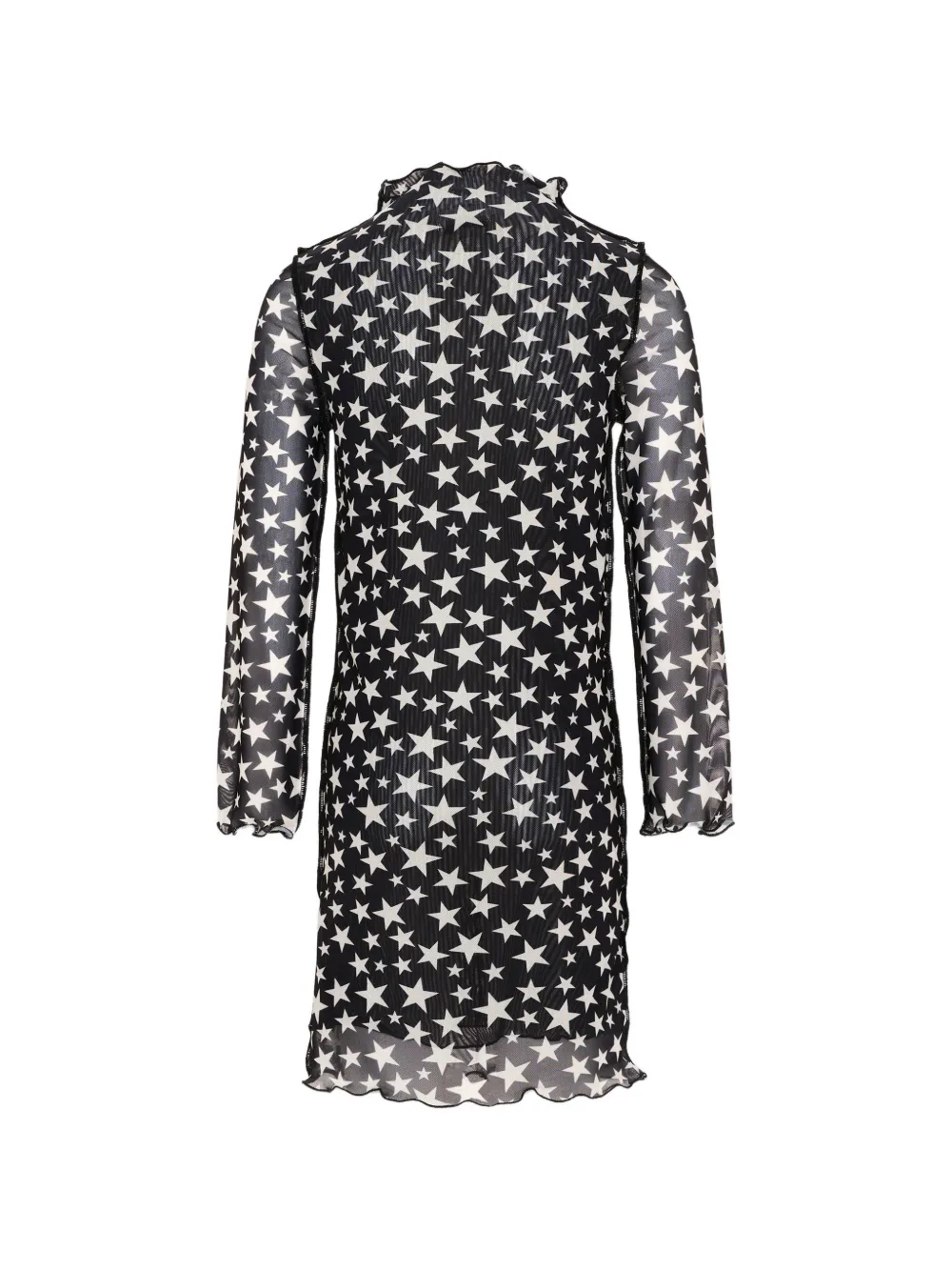 Stella McCartney Kids Jurk met ruches Zwart