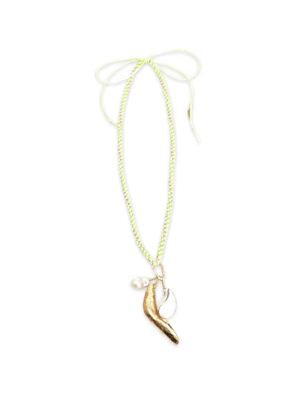 Forte Forte braided pendant necklace - Oro