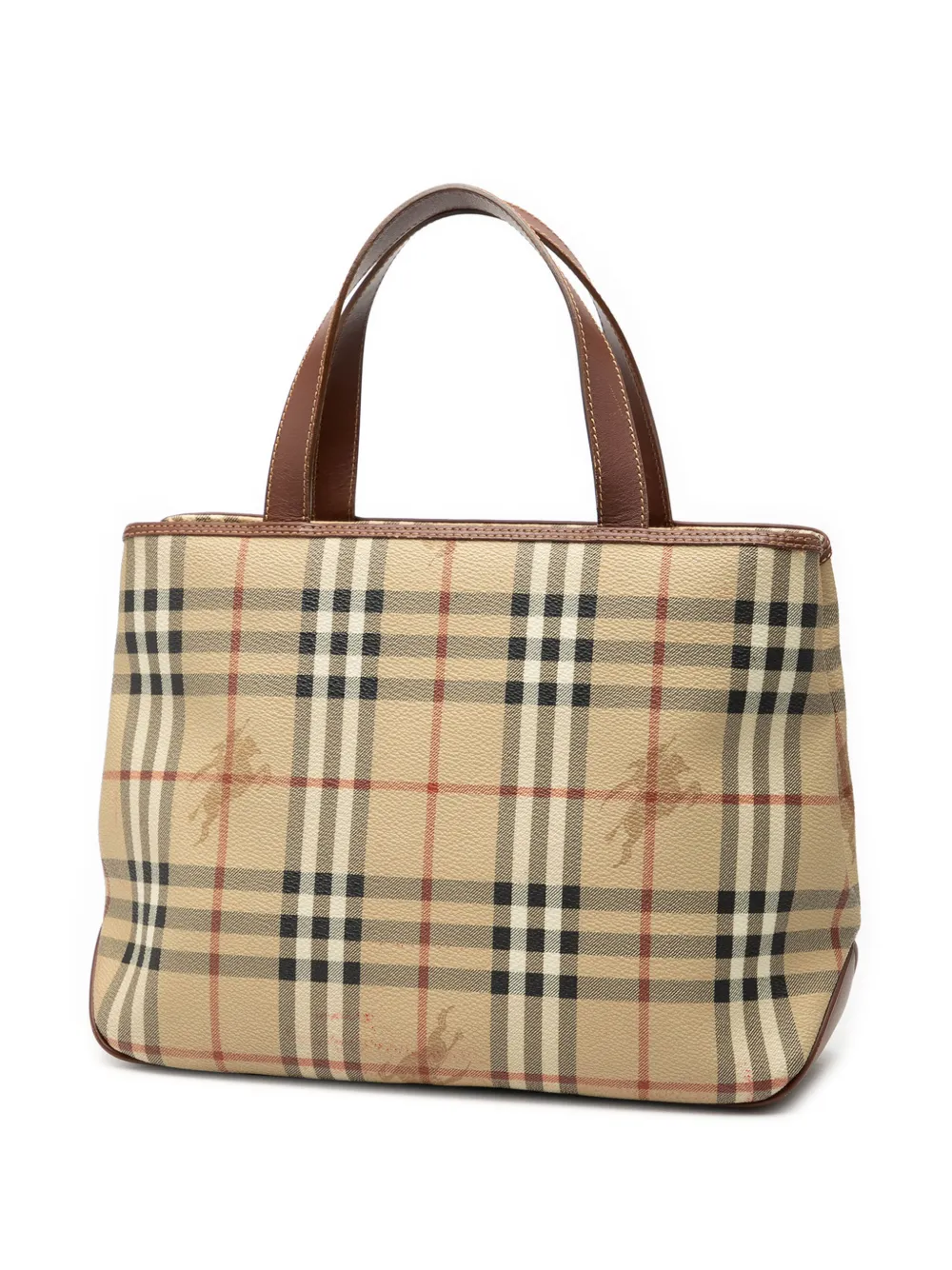 2000-2017 Haymarket Check Coated Canvas Tote Bag