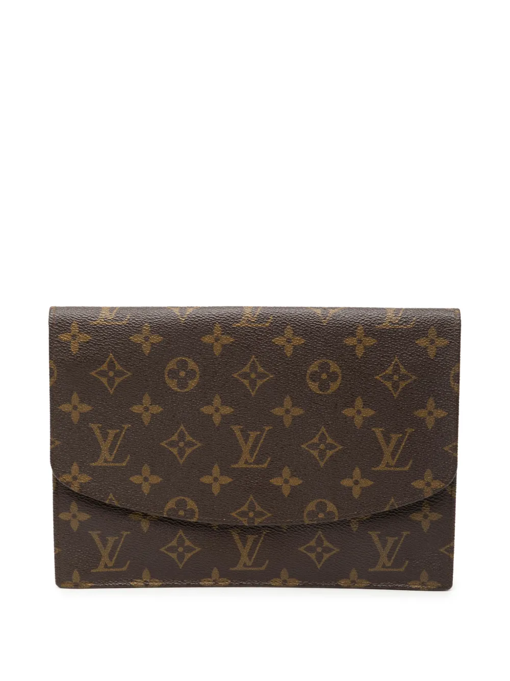 Louis Vuitton Pre-Owned 1988 Monogram Pochette Rabat 23 clutch bag - Marrone