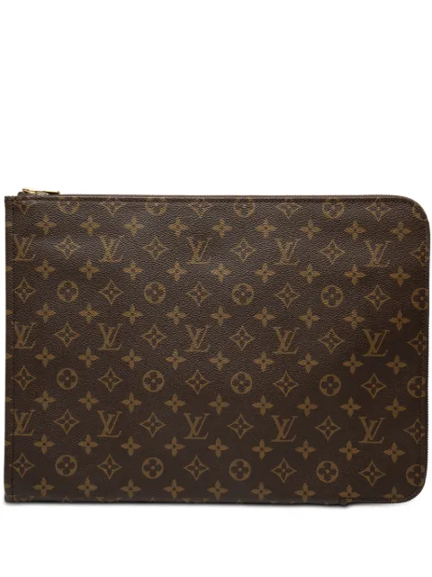 Louis Vuitton Pre-Owned 1987 Monogram Poche Documents Portfolio business bag