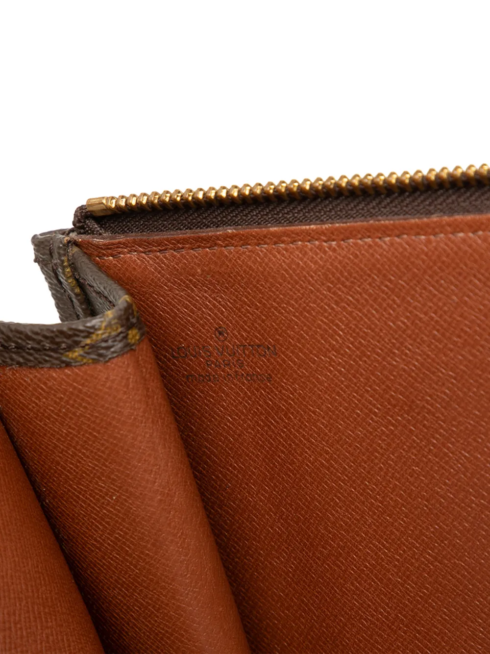 1986 Monogram Poche Documents Portfolio Business Bag