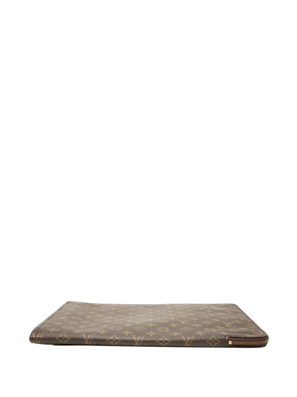 1986 Monogram Poche Documents Portfolio Business Bag