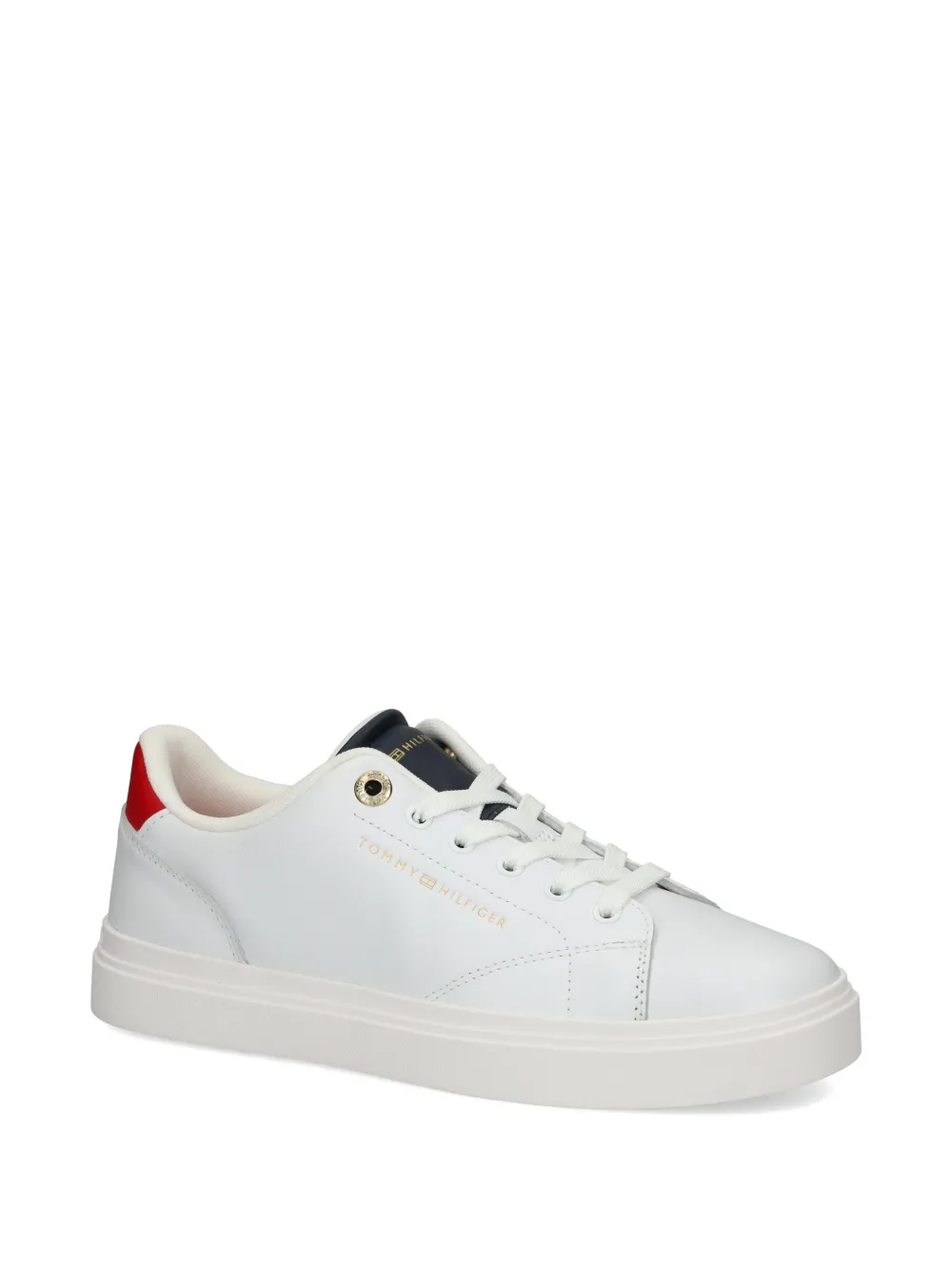 Tommy Hilfiger Leren sneakers Wit