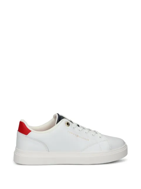 Tommy Hilfiger logo leather sneakers