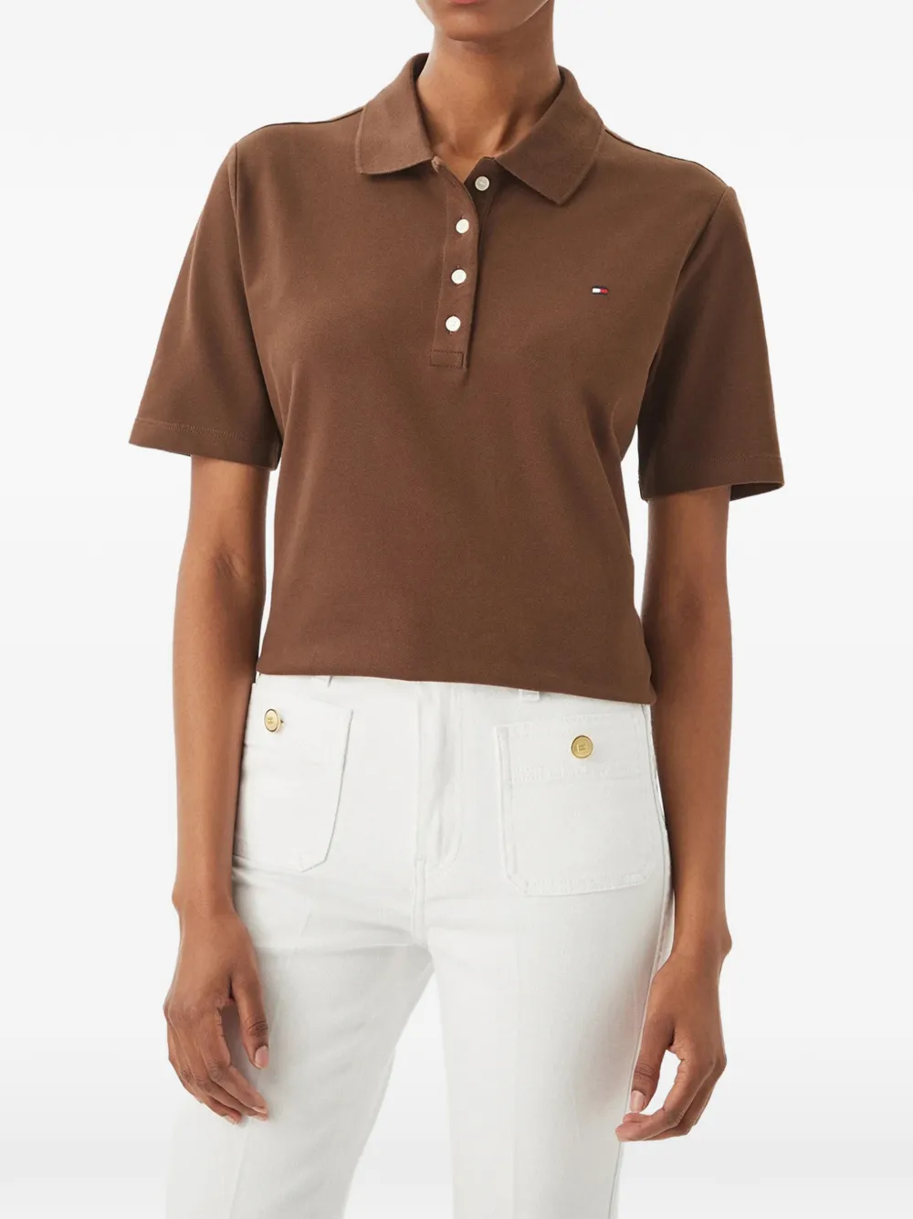 Tommy Hilfiger 1985 Pique polo - Braun