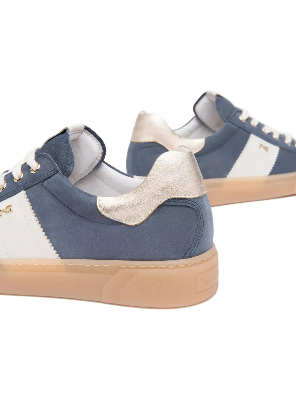 NERO GIARDINI Suède sneakers Blauw
