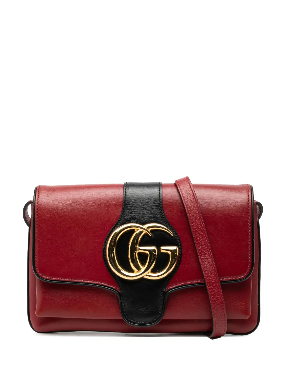 Gucci Pre-Owned 2000-2015 Small Bicolor Leather Arli crossbody bag - Nero