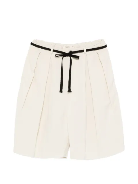 Barena pleated-design shorts