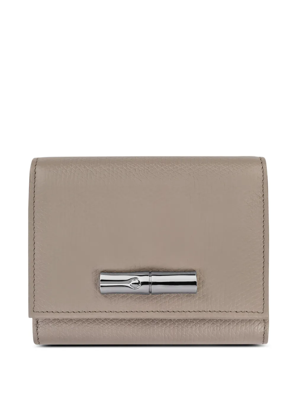 Longchamp leather wallet - Toni neutri