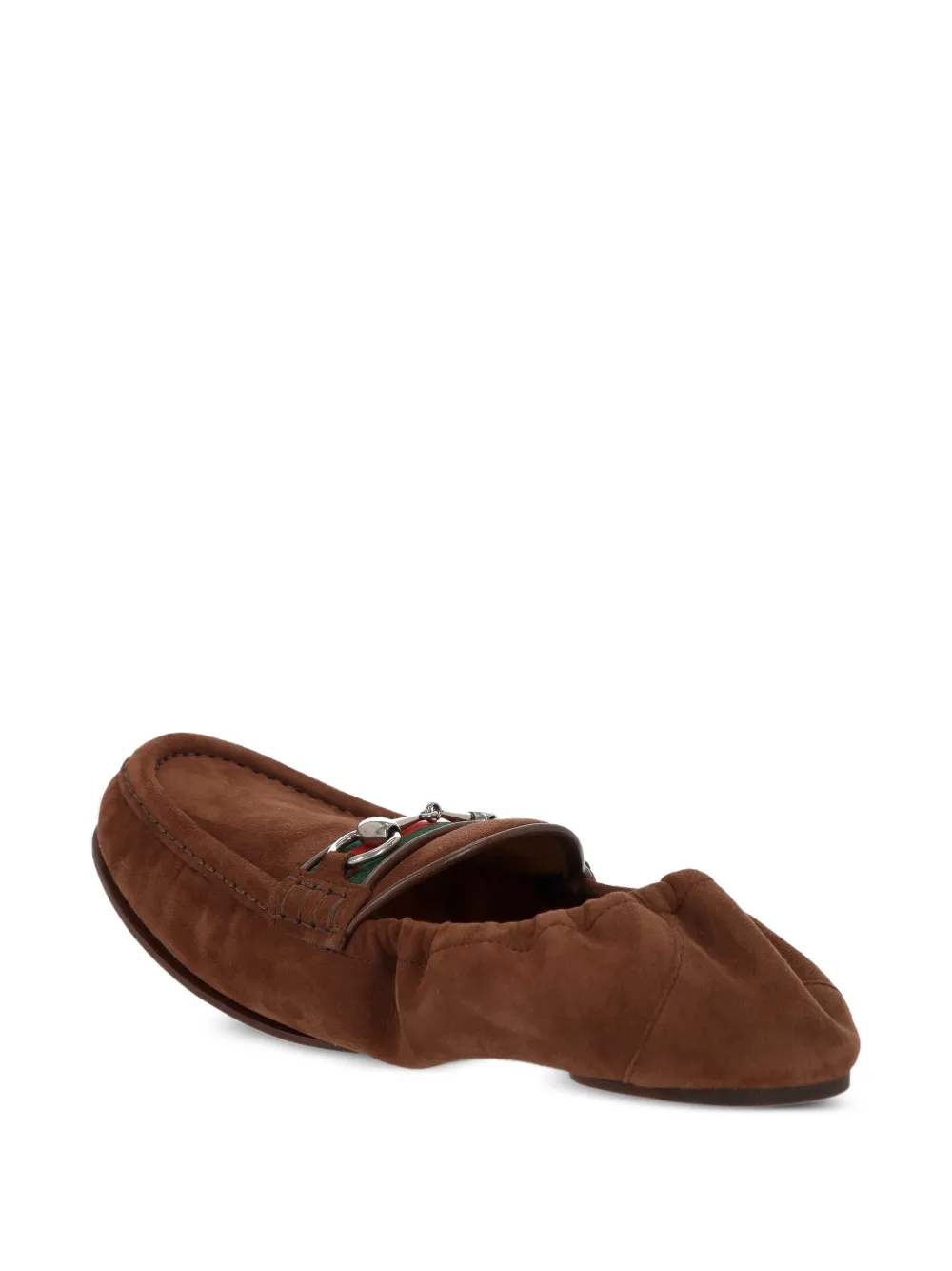 Gucci Suède loafers Bruin