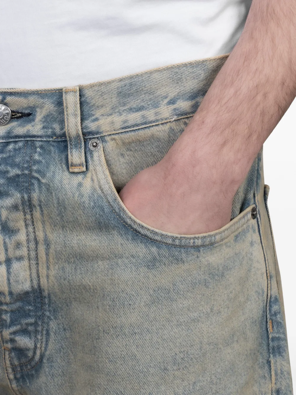Sunflower Jeans met wijde pijpen Blauw