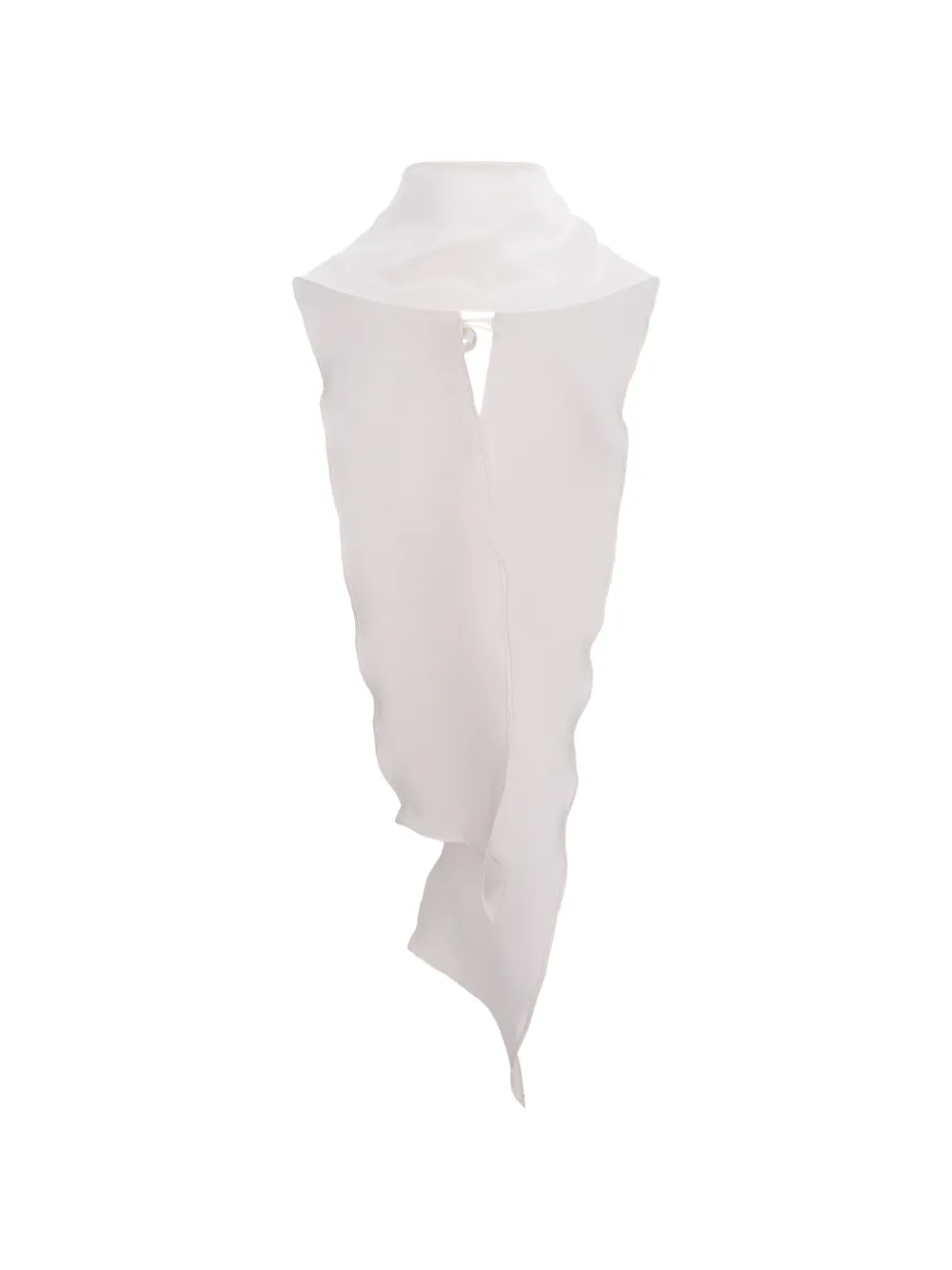 MANURÍ donna silk scarf - Weiß