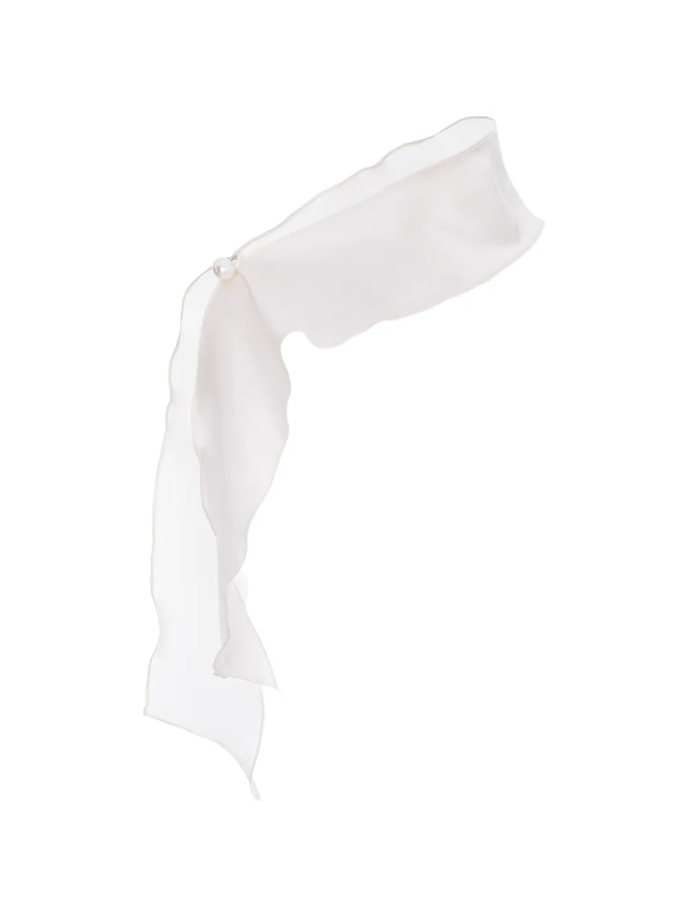  Manurí Fular Donna De Seda - Blanco 