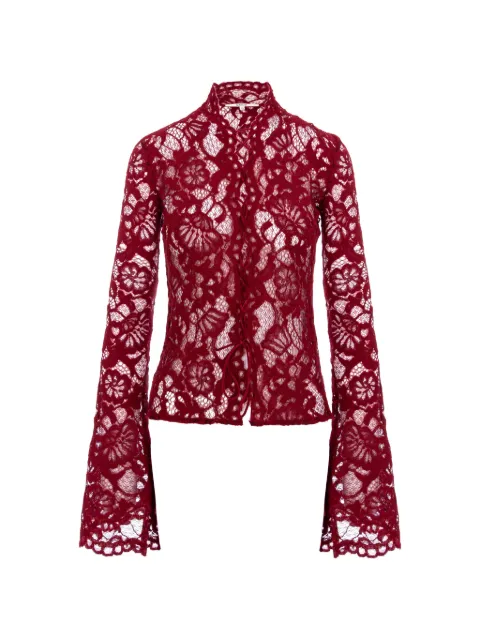 MANURÍ floral lace blouse