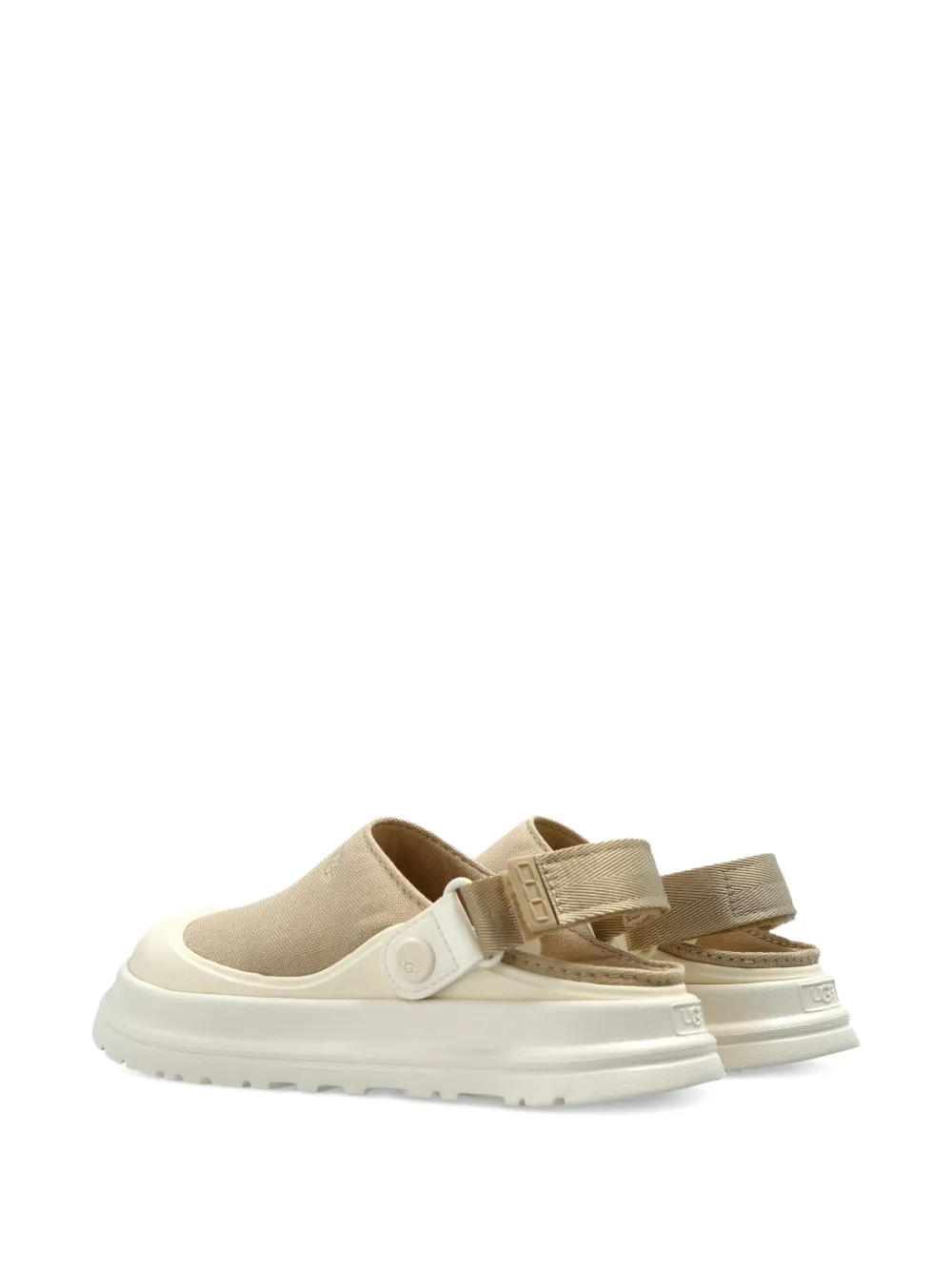 UGG Kids Canvas klompen met bandje Beige