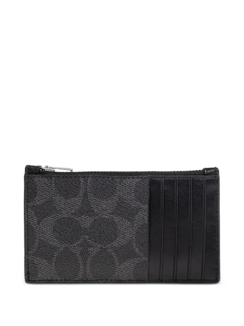 Coach zip cardholder