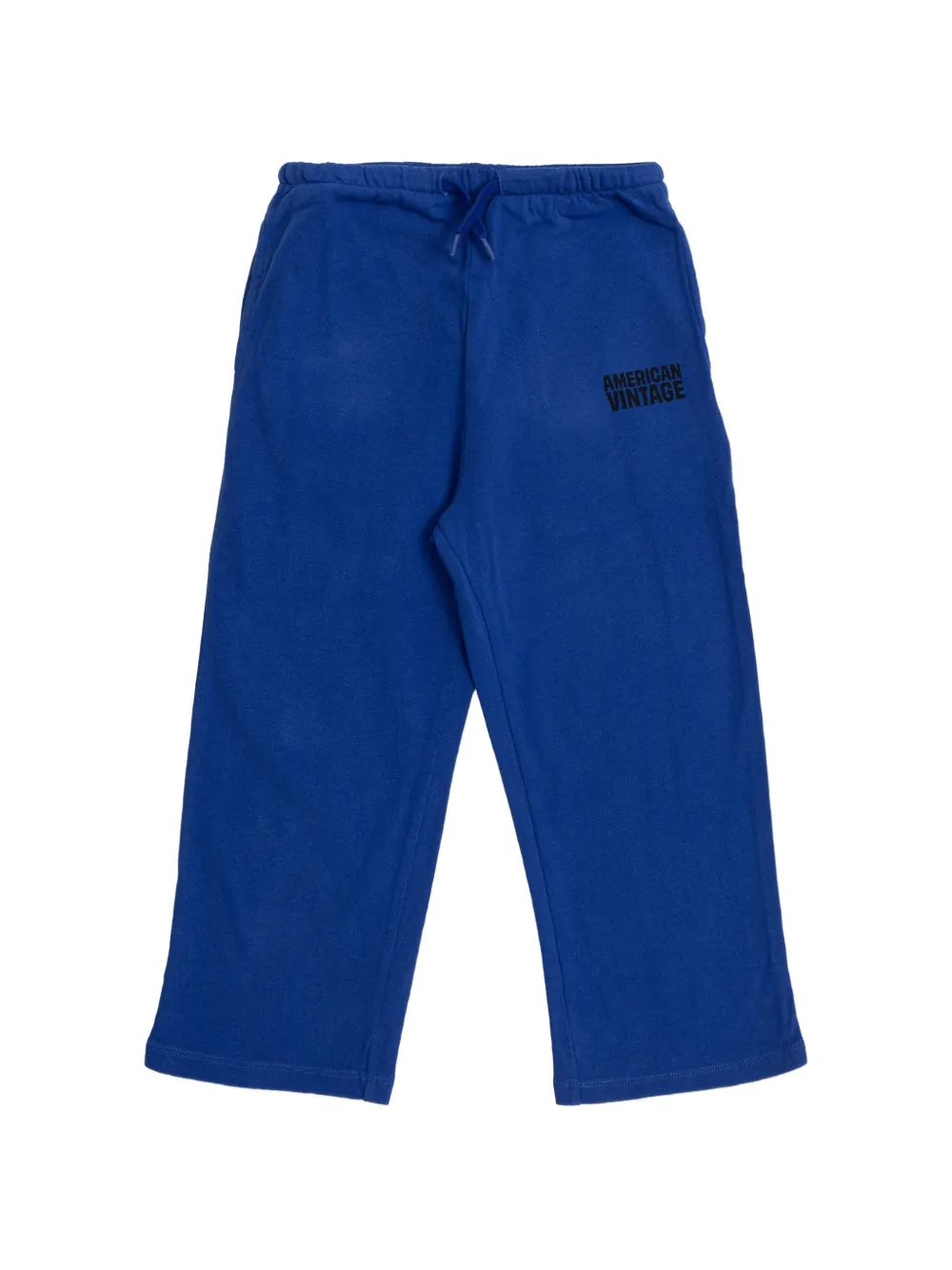 American Vintage Kids Ykobow drawstring trousers - Blu