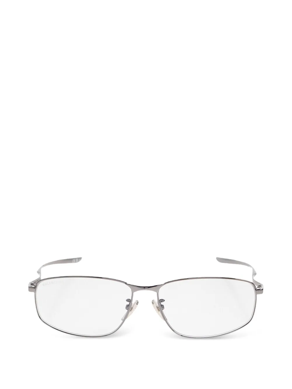Balenciaga Eyewear rectangle frame sunglasses - Grau