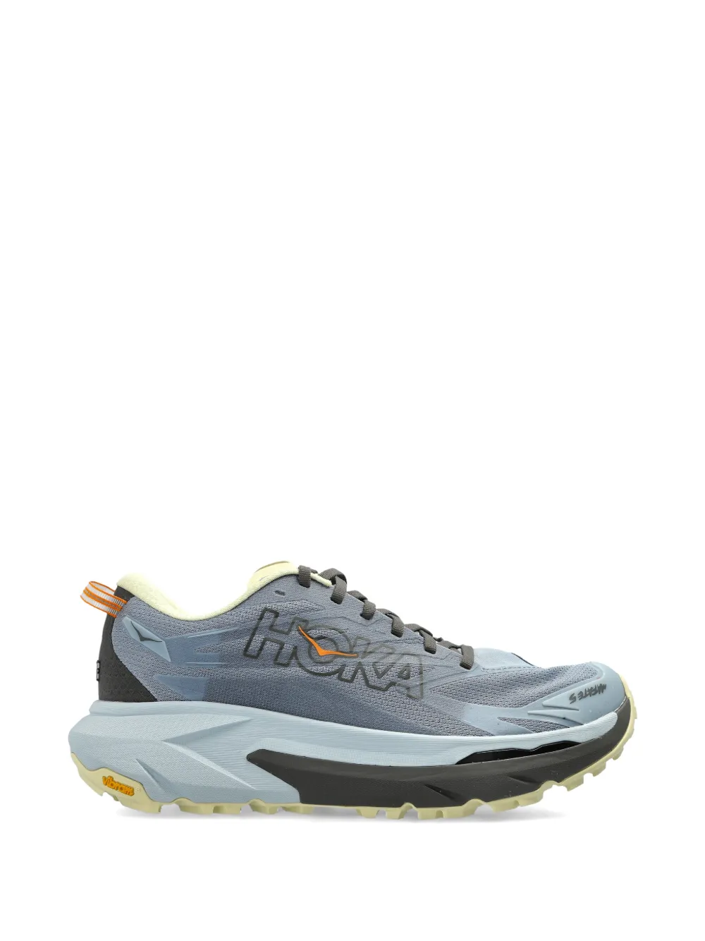 HOKA Mafate sneakers met logo Blauw
