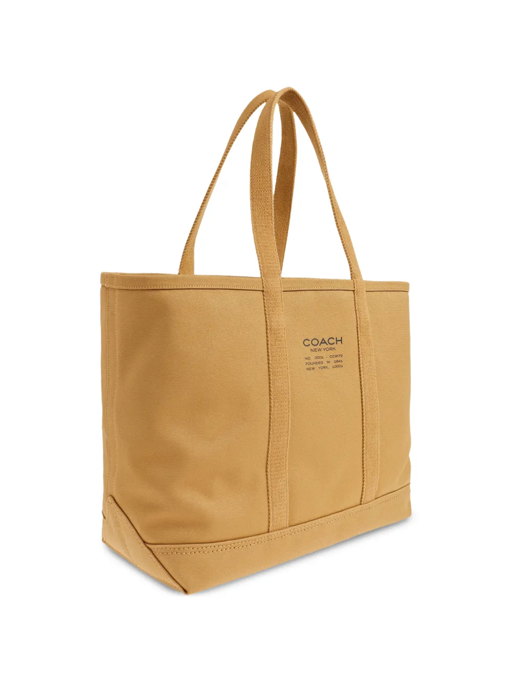 Coach Utility shopper met stikseldetail Beige