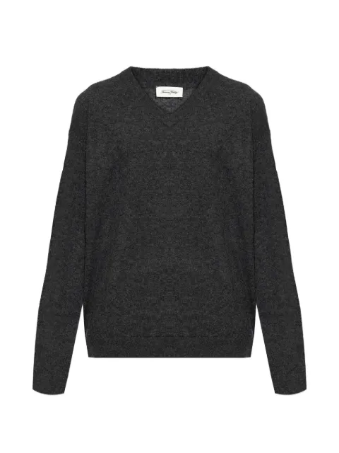 American Vintage V-neck wool sweater
