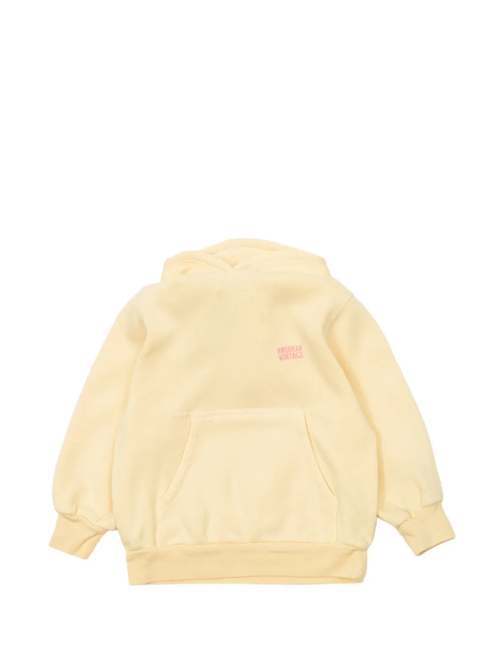 American Vintage Kids Izubird logo hoodie - Giallo