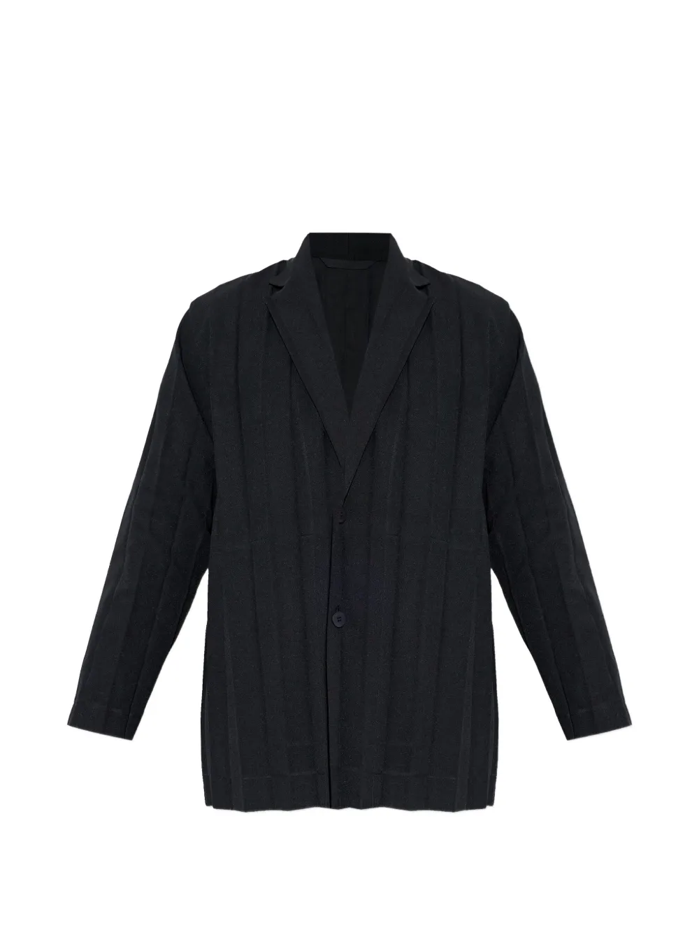Homme Plissé Issey Miyake pleated jacket - Schwarz