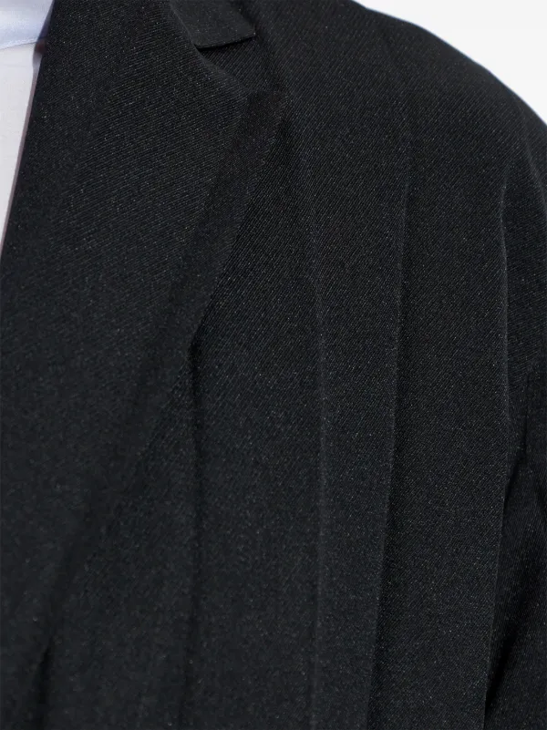 Homme Plissé Issey Miyake プリーツ ジャケット | ブラック | FARFETCH JP