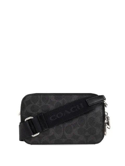 Coach Clinton signature print zip tote bag