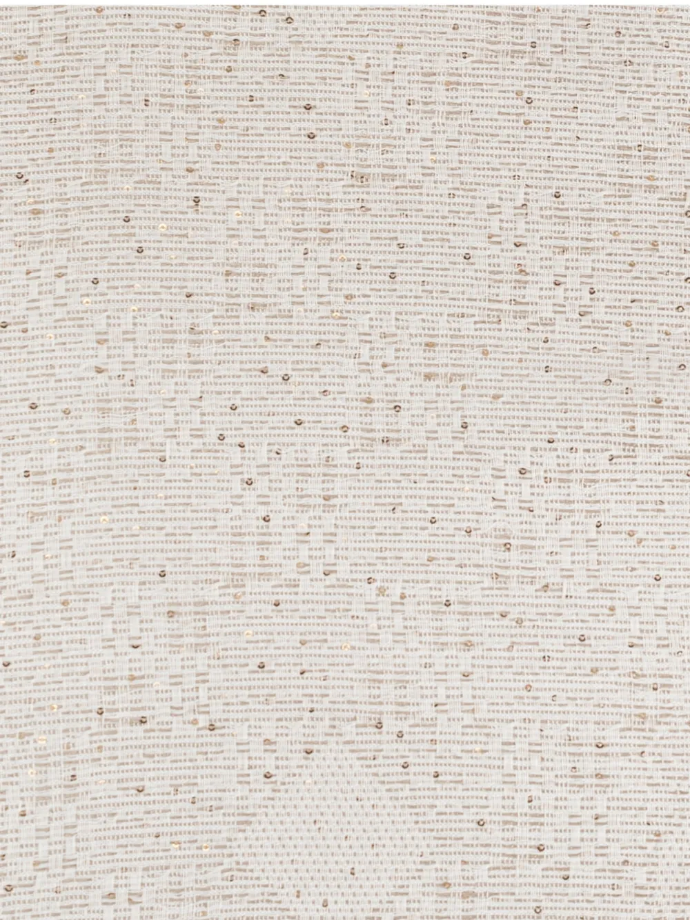  Emporio Armani Fringed Patterned Scarf - White 
