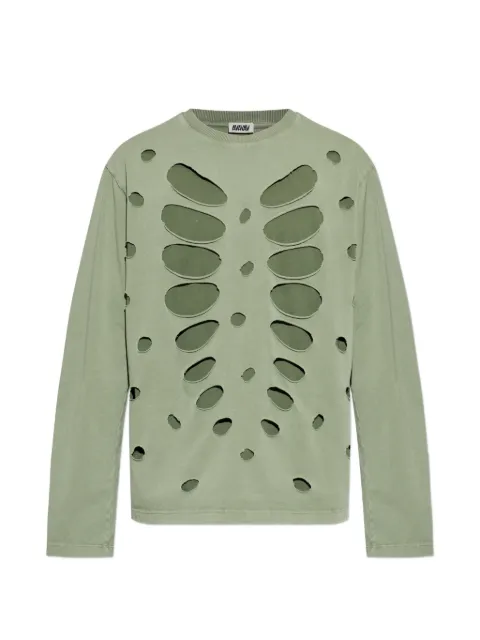 AVAVAV semi-distressed layered T-shirt