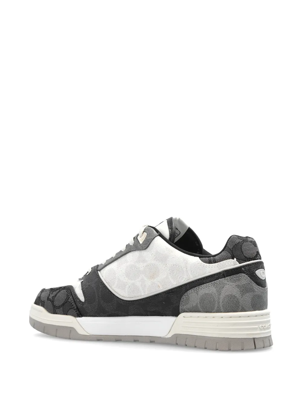 Coach Soho sneakers met logoplakkaat Beige