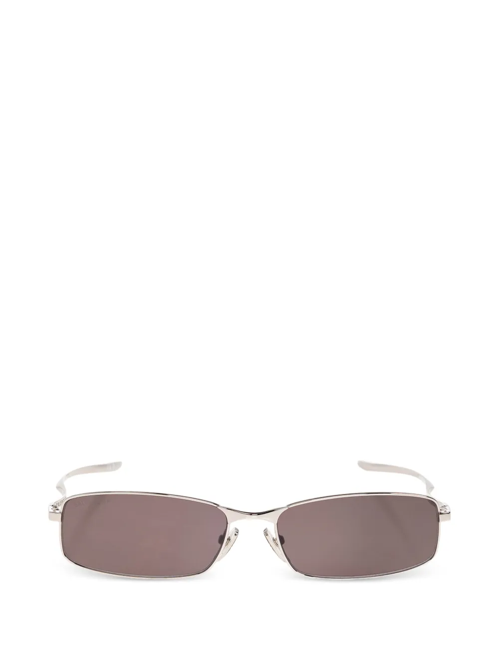 Balenciaga Eyewear rectangle-frame sunglasses - Argento