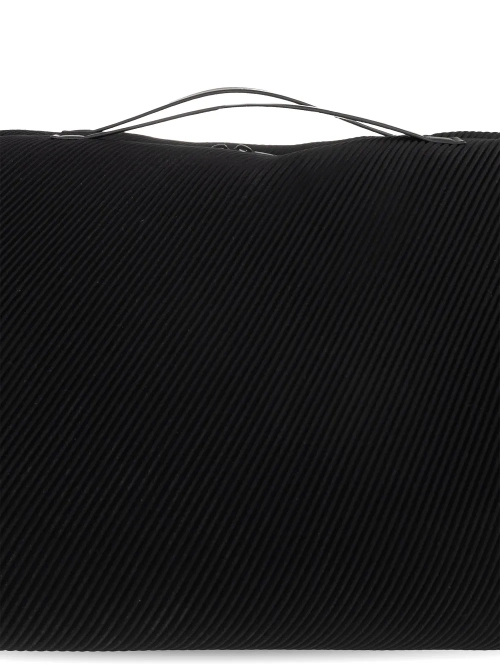 Homme Plissé Issey Miyake Pleated Handle Tote Bag | Black