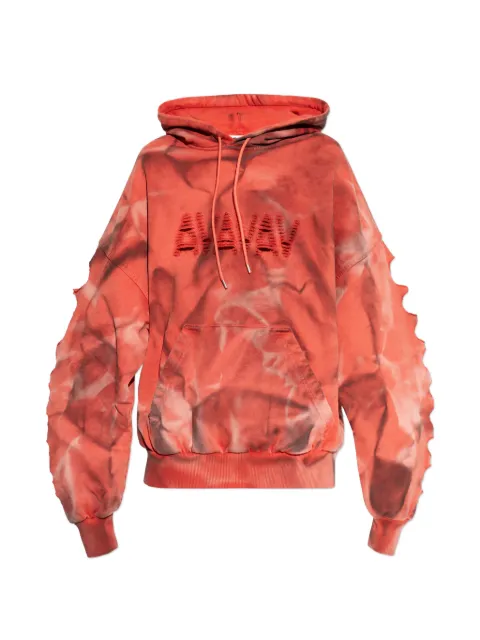 AVAVAV laser cut logo hoodie