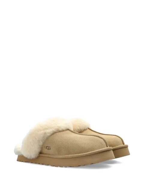 UGG Kids Disquette suede slippers