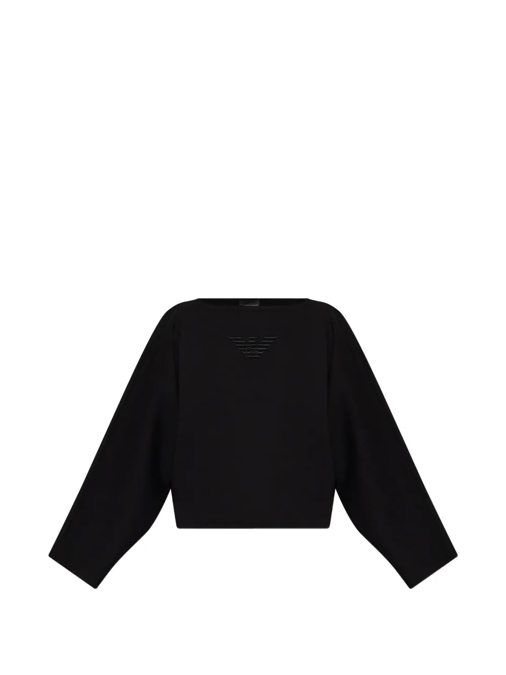 Emporio Armani logo sweatshirt - Nero