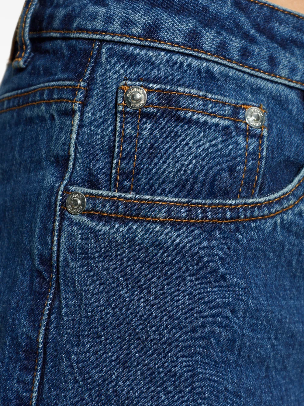 Gestuz Straight jeans Blauw