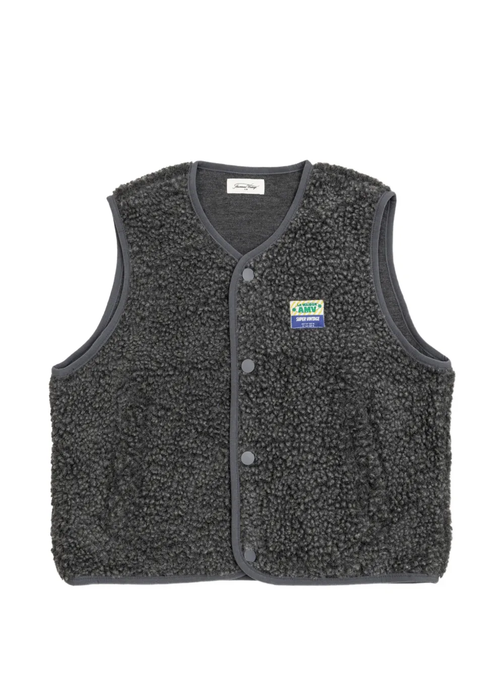 American Vintage Kids Hoktown gilet - Grigio