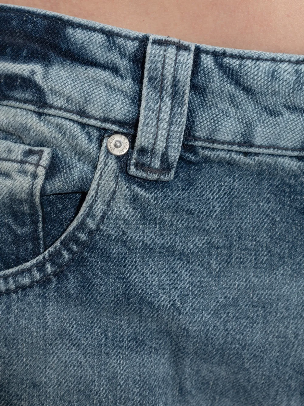 Emporio Armani Jeans met wijde pijpen Blauw