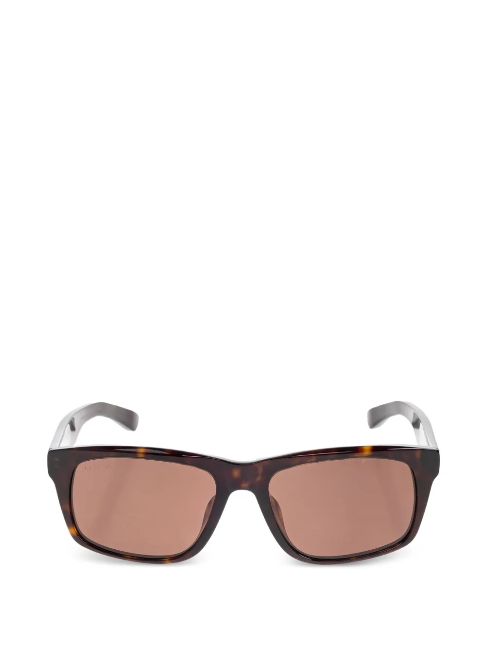 Balenciaga Eyewear rectangle-frame sunglasses - Braun