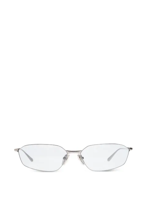 Balenciaga Eyewear Invisible 2.0 oval-frame sunglasses