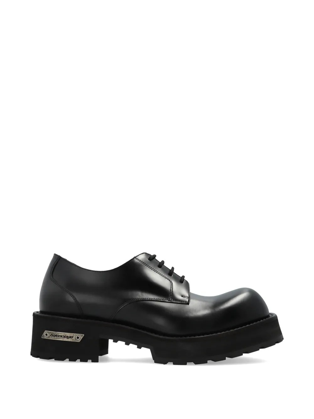 Balenciaga lace-up calf leather sneakers - Nero