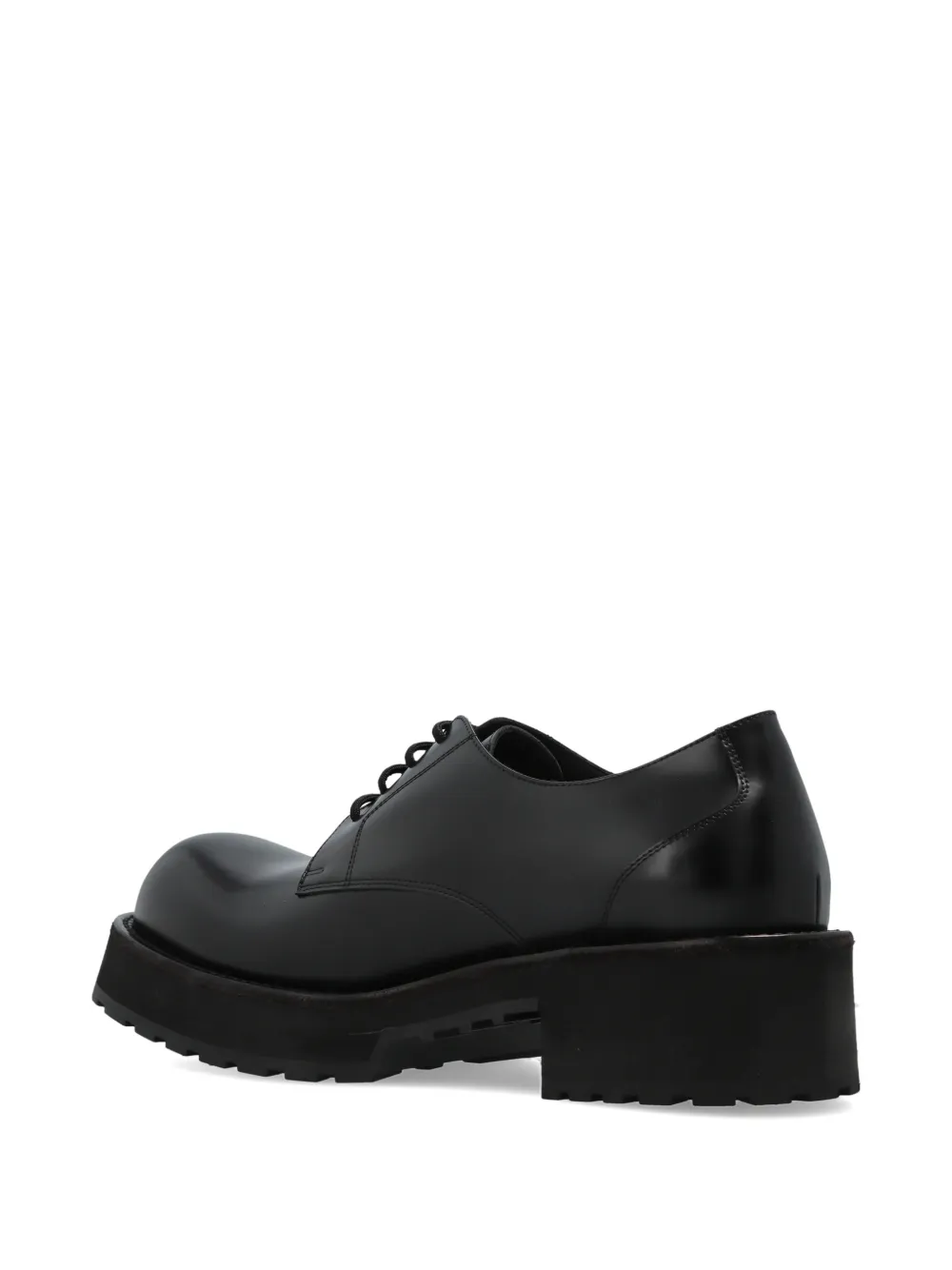 Balenciaga Venom derby veterschoenen met plateauzool Zwart