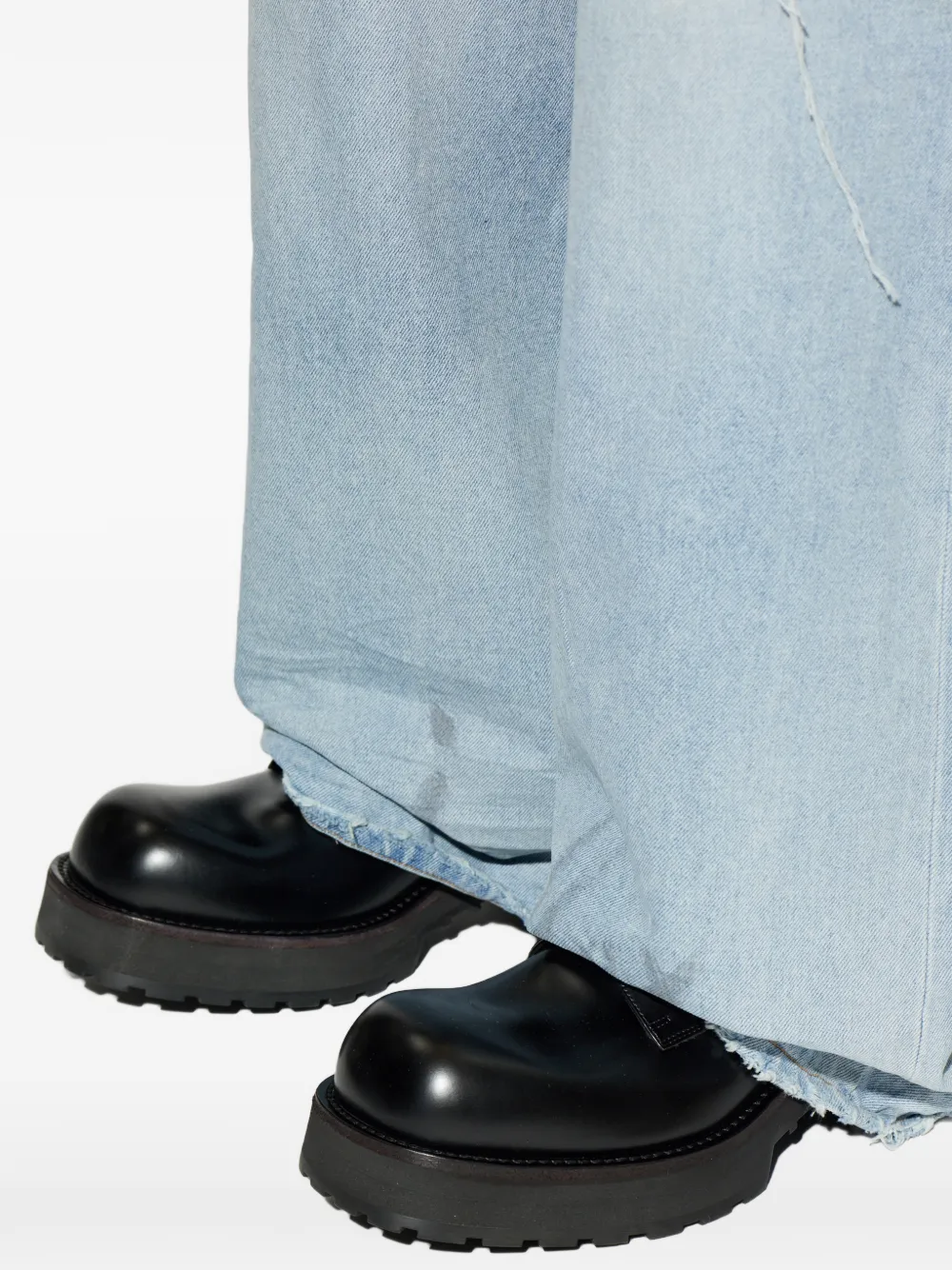 Balenciaga Venom derby veterschoenen met plateauzool Zwart