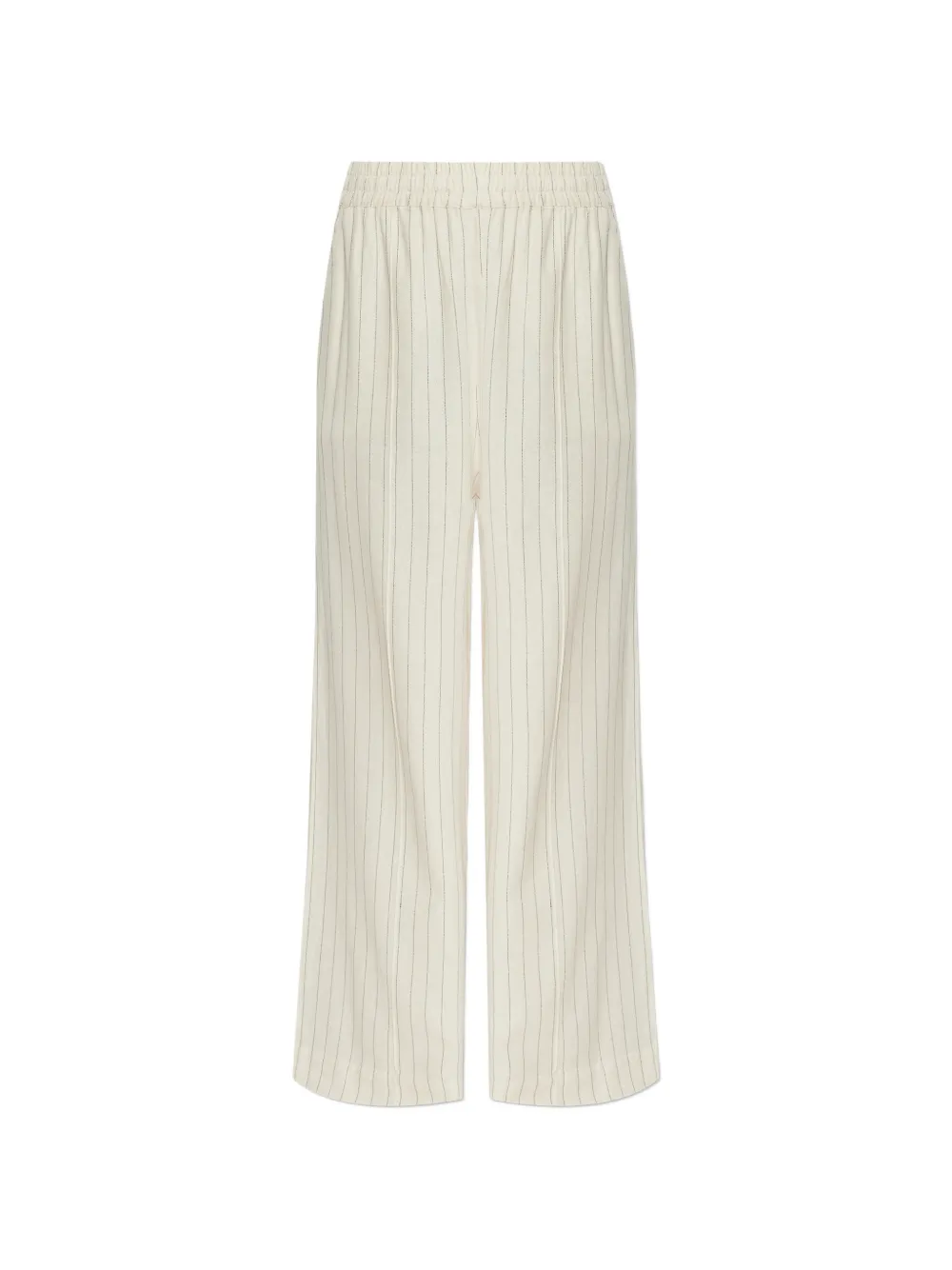 Gestuz pinstripe elasticated trousers - Nude