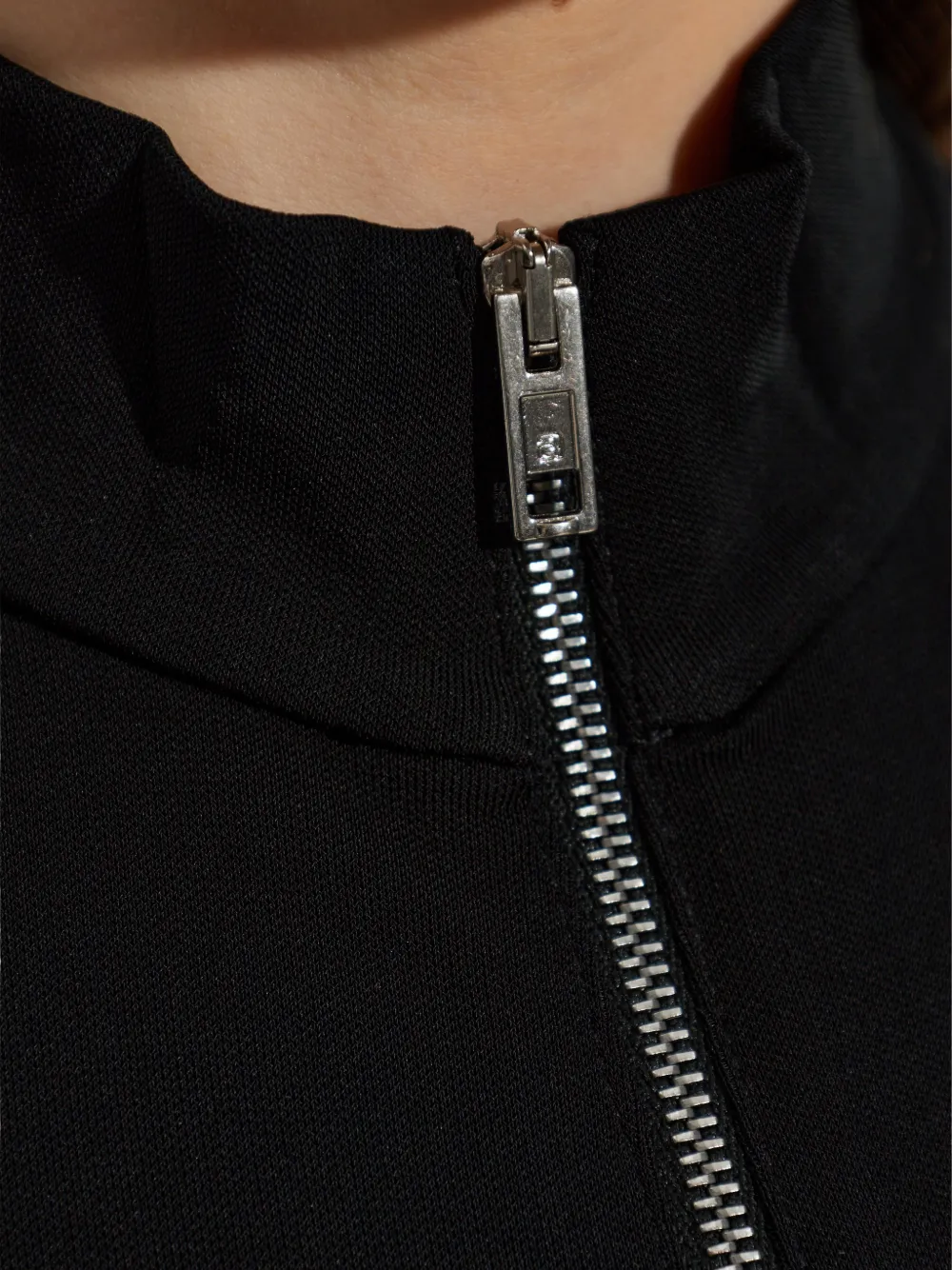 Alexander Wang Rashguard top met hoge hals Zwart