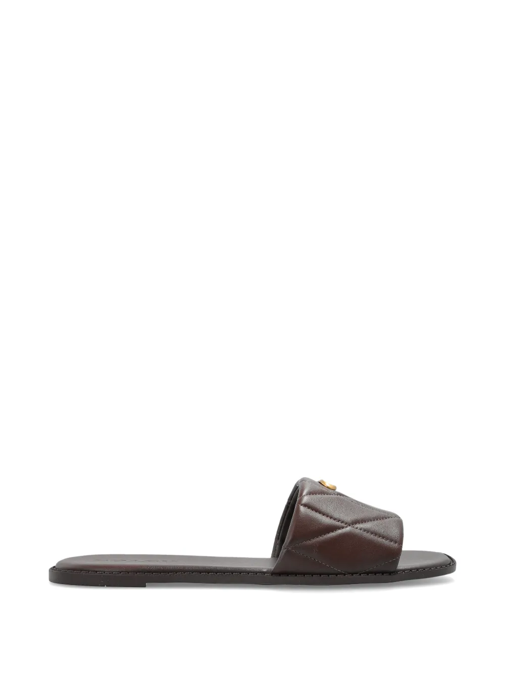 Coach Holly sneakers met logodetail Bruin